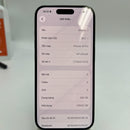 iPhone 15 Pro 256GB Biru Titanium 98% baterai 100% Versi internasional dari SB (Tidak menggunakan SIM SB - Baterai diganti, bezel berubah warna, goresan cat pada bezel, titik 0,5x, goresan pada bezel kamera) - HH0220 