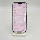iPhone 15 Pro 128GB Putih Titanium 98% baterai 85% Versi internasional dari SB (Tidak menggunakan SIM SB - 0,5x noda, goresan layar, goresan bezel, tepi terkelupas) - HH7614