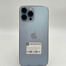iPhone 13 Pro Max 128GB Sierra Blue 98% baterai 85% Versi Apple Internasional (3 noda, goresan layar, tepi gelap) - HH4001 