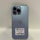 iPhone 13 Pro 128GB Biru, kondisi 98%, baterai 90%. Paket data seluler sudah lunas, berfungsi seperti perangkat Apple internasional (baterai sudah diganti, ada sedikit goresan 3 kali) - HH3449 