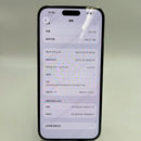 iPhone 14 Pro Max 512GB Deep Purple, kondisi baterai 98%, daya baterai 85%. Ponsel ini sudah dibayar lunas untuk penggunaan jaringan dan berfungsi seperti versi Apple internasional (3 goresan kecil, goresan pada layar, goresan cat pada bezel) - HH5778 