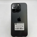 iPhone 15 Pro 256GB Hitam Titanium, kondisi 98%, baterai 86%. Paket data seluler sudah lunas, berfungsi seperti versi Apple internasional (goresan kecil 0,5x, goresan bezel, goresan bezel kamera) - HH3946 