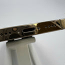 iPhone 13 Pro Max 128GB Emas 98% baterai 87% Versi internasional dari SB (Tidak menggunakan SIM SB - bezel retak) - HH3480 