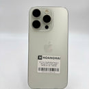 iPhone 15 Pro 256GB Putih Titanium 98% baterai 87% Versi Apple Internasional (kerusakan kamera, bezel terkelupas) - HH6248 