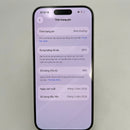 iPhone 15 Pro 128GB Putih Titanium 98% baterai 86% Versi internasional dari AU (Tidak menggunakan SIM AU - 0,5x noda, layar tergores) - HH2559 