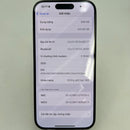 iPhone 15 Pro 256GB Biru Titanium 98% baterai 87% Versi internasional dari AU (Tidak menggunakan SIM AU - goresan di tepi, goresan cat di bezel) - HH1994 