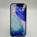 iPhone 15 Pro 128GB Biru Titanium 98% baterai 91% Versi Apple Internasional (tepi tergores) - HH0308 