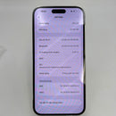 iPhone 14 Pro Max 128GB Deep Purple 98% baterai 87% Versi Apple Internasional (Terdapat goresan di tepi, perubahan warna di tepi, 3 titik kamera) - HH3332 