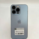 iPhone 13 Pro 128GB Biru, kondisi 98%, baterai 90%. Paket data seluler sudah lunas, berfungsi seperti perangkat Apple internasional (baterai sudah diganti, ada sedikit goresan 3 kali) - HH3449 