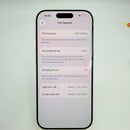 iPhone 17 Pro 1TB Silver Kondisi 99% Fullbox, Baterai 100%, Versi Internasional dari RKT (Tidak menggunakan SIM RKT - Hanya diisi daya dua kali) - HH1259 