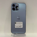 iPhone 13 Pro Max 128GB Biru, baterai 98%, kondisi baterai 93%, versi internasional dari SB (Tidak menggunakan SIM SB - terdapat goresan pada bezel dan layar, unit demo) - HH2251 