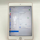 iPad Mini 5 7.8" 64GB Emas Wifi 98% baterai 88% Versi Apple Internasional (bingkai penyok) 