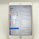 iPad Mini 5 7.8" 64GB Emas Wifi 98% baterai 88% Versi Apple Internasional (bingkai penyok) 