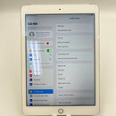 iPad Air 2 9.7" 32GB Silver Wifi 98% baterai 100% (Terdapat goresan di tepi, penyok di bagian belakang, penyok di bezel, dan goresan pada logo) 
