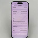 iPhone 16 Pro 256GB Kondisi Asli 98% Baterai 93% Impor Internasional dari SB (Tidak menggunakan SIM SB - noda di bagian belakang, goresan di layar) - HH6491 