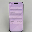 iPhone 16 Pro 256GB Kondisi Asli 98% Baterai 93% Impor Internasional dari SB (Tidak menggunakan SIM SB - noda di bagian belakang, goresan di layar) - HH6491 
