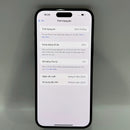 iPhone 15 Plus 128GB Hitam, baterai 98%, kondisi baterai 89%, versi Apple Internasional (terdapat goresan pada bezel dan lensa kamera) - HH6569 