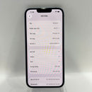 iPhone 14 128GB Putih 98% baterai 87% Versi internasional dari AU (Tidak menggunakan SIM AU - layar dan bezel kamera tergores) - HH9149 