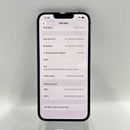iPhone 14 128GB Putih 98% baterai 87% Versi internasional dari AU (Tidak menggunakan SIM AU - layar dan bezel kamera tergores) - HH9149 
