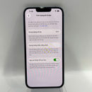 iPhone 14 128GB Putih 98% baterai 87% Versi internasional dari AU (Tidak menggunakan SIM AU - layar dan bezel kamera tergores) - HH9149 