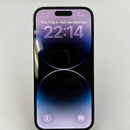 iPhone 14 Pro 128GB Space Black, baterai 98%, versi Apple Internasional 100% (goresan di sekitar port pengisian daya dan bezel, goresan kecil di layar, 3 piksel mati, baterai sudah diganti) - HH5754 