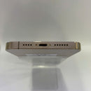 iPhone 13 Pro Max 128GB Emas 98% baterai 87% Versi internasional dari SB (Tidak menggunakan SIM SB - bezel retak) - HH3480 