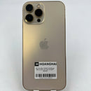 iPhone 13 Pro Max 128GB Emas 98% baterai 87% Versi internasional dari SB (Tidak menggunakan SIM SB - bezel retak) - HH3480 
