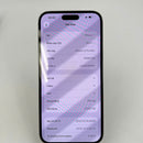 iPhone 14 Pro Max 128GB Deep Purple 98% baterai 87% Versi Apple Internasional (Terdapat goresan di tepi, perubahan warna di tepi, 3 titik kamera) - HH3332 