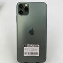 iPhone 11 Pro Max 256GB Midnight Green 98% pin 100% Máy đã trả hết tiền mạng dùng như Quốc tế Apple (đốm 1x,xước viền,ĐTPM) - HH2953