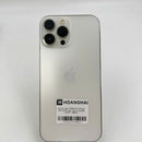 iPhone 13 Pro Max 128GB Putih 98% Baterai 100% Versi internasional dari DCM (Tidak menggunakan SIM DCM - Baterai sudah diganti, terdapat goresan pada bezel, goresan pada bezel kamera, 1 noda kecil) - HH3268 