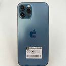 iPhone 12 Pro Max 128GB Pacific Blue 98% pin 100% Máy đã trả hết tiền mạng dùng như Quốc tế Apple (Đã thay pin, màn xước, xước viền, viền cam xước, đốm 2.5x) - HH2552