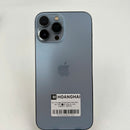 iPhone 13 Pro Max 256GB Sierra Blue kondisi 98%, baterai 85%. Ponsel ini sudah lunas pembayarannya untuk penggunaan jaringan dan berfungsi seperti produk Apple internasional (cacat kecil 0,5x) - HH8922