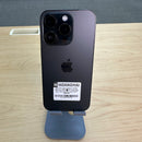 iPhone 14 Pro 128GB Hitam, kondisi 98%, baterai 85%. Paket data seluler sudah lunas, berfungsi seperti perangkat Apple internasional (noda kecil 0,5x/3x, goresan di tepi) - HH2767
