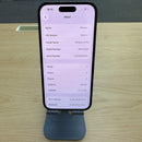 iPhone 14 Pro 128GB Hitam, kondisi 98%, baterai 85%. Paket data seluler sudah lunas, berfungsi seperti perangkat Apple internasional (noda kecil 0,5x/3x, goresan di tepi) - HH2767