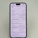 iPhone 15 Plus 128GB Hitam, baterai 98%, kondisi baterai 89%, versi Apple Internasional (terdapat goresan pada bezel dan lensa kamera) - HH6569 