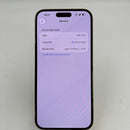 iPhone 14 Pro Max 128GB Deep Purple 98% baterai 87% Versi Apple Internasional (Terdapat goresan di tepi, perubahan warna di tepi, 3 titik kamera) - HH3332 