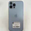 iPhone 13 Pro Max 256GB Sierra Blue kondisi 98%, baterai 85%. Ponsel ini sudah lunas pembayarannya untuk penggunaan jaringan dan berfungsi seperti produk Apple internasional (cacat kecil 0,5x) - HH8922
