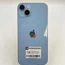 iPhone 14 Plus 256GB Biru, kondisi 98%, baterai 100%. Tagihan jaringan seluler sudah dibayar, berfungsi seperti perangkat Apple internasional (goresan pada bezel kamera, goresan pada layar, retak di bagian tepi, dll.) - HH4469 