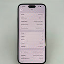 iPhone 14 Pro Max 128GB Deep Purple 98% baterai 87% Versi Apple Internasional (Terdapat goresan di tepi, perubahan warna di tepi, 3 titik kamera) - HH3332 