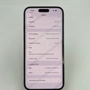 iPhone 14 Pro Max 128GB Deep Purple 98% baterai 87% Versi Apple Internasional (Terdapat goresan di tepi, perubahan warna di tepi, 3 titik kamera) - HH3332 