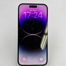 iPhone 14 Pro Max 128GB Deep Purple 98% baterai 87% Versi Apple Internasional (Terdapat goresan di tepi, perubahan warna di tepi, 3 titik kamera) - HH3332 