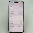 iPhone 15 Plus 128GB Hitam, baterai 98%, kondisi baterai 89%, versi Apple Internasional (terdapat goresan pada bezel dan lensa kamera) - HH6569 