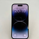 iPhone 14 Pro 128GB Ungu, baterai 98%, kondisi 100%, versi internasional dari DCM (Tidak menggunakan SIM DCM - Baterai sudah diganti, terdapat sedikit goresan (0,5x/3x), goresan pada bezel kamera, goresan cat pada bezel - HH4287) 