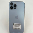 iPhone 13 Pro Max 256GB Sierra Blue kondisi 98%, baterai 85%. Ponsel ini sudah lunas pembayarannya untuk penggunaan jaringan dan berfungsi seperti produk Apple internasional (cacat kecil 0,5x) - HH8922