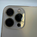 iPhone 13 Pro Max 128GB Emas 98% baterai 87% Versi internasional dari SB (Tidak menggunakan SIM SB - bezel retak) - HH3480 