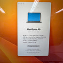 Macbook Air 2020 13.3 inci Abu-abu Intel Core i3/ RAM 8GB/ SSD 256GB Kondisi 98%, Fullbox, Sudah diisi daya 41 kali, BPTN 