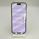 iPhone 14 Pro Max 128GB Deep Purple 98% baterai 87% Versi Apple Internasional (Terdapat goresan di tepi, perubahan warna di tepi, 3 titik kamera) - HH3332 