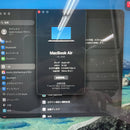 MacBook Air 2020 13.3" Space Gray M1/8GB/256GB Baterai 99% Siklus Pengisian Daya 93% BPTN 