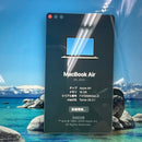 MacBook Air 2020 13.3" Space Gray M1/8GB/256GB Baterai 99% Siklus Pengisian Daya 93% BPTN 
