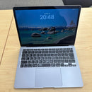 MacBook Air 2020 13.3" Space Gray M1/8GB/256GB Baterai 99% Siklus Pengisian Daya 93% BPTN 